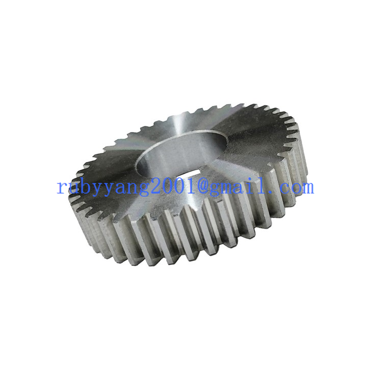 Industrial Alloy Steel Pinion Spur Gear Module 2